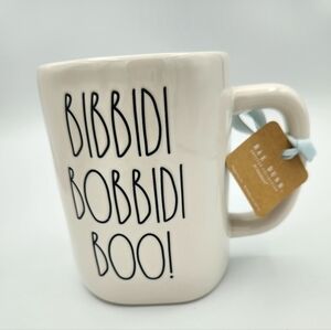 Rae Dunn Bibbidi Bobbidi Boo! Princess Carriage White Coffee/Tea‎ Mug NEW